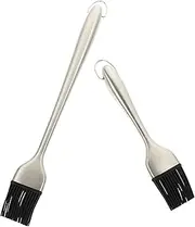 Efficient Silicone Basting Brush Set of 2 for Barbecue and Baking Easy