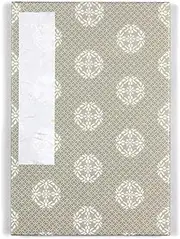 Collection Stamp Book (Large) Round Crest Cloisonne Ash