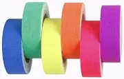 AIMALL 6X 5M Luminous Fluorescent Tape Glow in The Dark Night Self-Adhesive Safety Sticker Fluorescent UV Blacklight Glow in The Dark Tape for UV Party, Waterproof