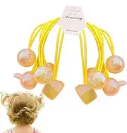 pearl hair bands, bubble ponytail holders hair ties toddler hair ties for girls elastic bracelet for hair ties for hair ties thin hair ties strings