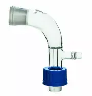 Receiver Adaptor - Vacuum Connection & Screw Thread,14/23 - Eisco Labs