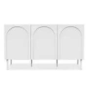 Archen 140cm Sideboard Buffet Table with Cabinet - White