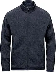 [Stormtech] Mens Avalante Pure Earth Full Zip Fleece Jacket (UK Size: M) (Navy Heather)