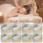 Printed Beauty Salon Bed Sheets Spa Massage Bed Cover Bedclothes with Holes