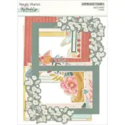 Simple Stories Chipboard Frames - Wildflower, WIL19521