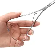 1pc Dental Needle Holder Forceps Suture Orthodontic Mathieu Standard 14cm Extra Fine Beak Plier Dental Lab Surgical Instruments