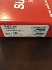 Brand New Ascentis HPLC Column, Express C18, 4.6mm x 100mm, 2.7 um