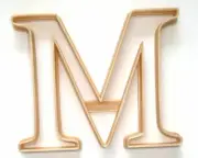 MU GREEK LETTER FRATERNITY SORORITY COOKIE CUTTER USA PR4334