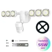 SANSI 55W Motion Sensor Outdoor Lights 7000LM Super Bright LED Security Lights