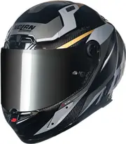 Nolan X-804 RS Ultra Carbon Lesmo, full face helmet , color: Carbon/Light Grey/Grey/Gold , size: XS