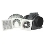 HPM 150mm Inline Exhaust Fan Kit