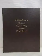 Dansco Coin Album #8176 Eisenhower Ike Dollars 1971-1978 with Proofs (P D & S)