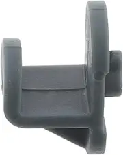 jojofuny Secure Freezer Door Hook Plastic Metal Shelf Clips Easy Install for Refrigerator Door Repair