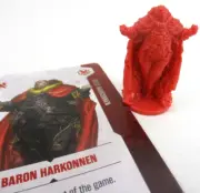 DUNE: War For Arrakis BARON HARKONNEN Mini & Cards NEW!!