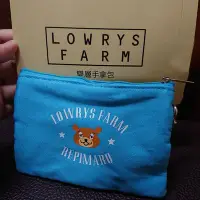 在飛比找Yahoo!奇摩拍賣優惠-LOWRYS FARM 雙層手拿包 熊 零錢包 小物 收納