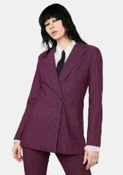[Current Mood] Feeling The Blues Striped Blazer