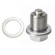 Fit For 85-2020 Honda Stainless Steel Oil Drain Plug and Magnet (M14 x 1.5 MM) (for: Honda)