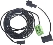 car Radio Wiring Harness Bluetooth Wire Harness Cables + Microphone, for VW, for Audi, for A4 A6 with RNS315 RNS510 MFD3 CD Player Headunits