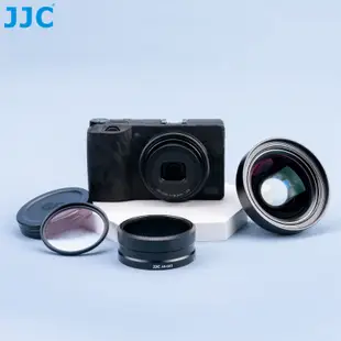 JJC 金屬製GA-1鏡頭轉接環 支援Ricoh GR3 GR III 相機安裝UV CPL ND等濾鏡和GW-4廣角鏡