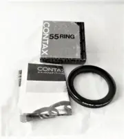 NEW - Contax 55 Ring for Camera Lens Shade / Filter System - FREE USA SHIPPING