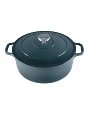 [Chasseur] Round French Oven 6.1 Litre in Liquorice Blue