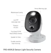 Swann SWPRO-4KWLB 4K Bullet Camera - for DVR-5580/5680 System's - camera only