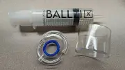 Bachelor Party Gag Gift "How Big are His Balls" With Drink Syringe