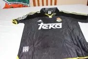 T-Shirt Champions League Final Year 2000 Real Madrid Adidas T/L No 19 Anelka
