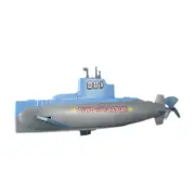 1pcs Submarine Toy Blue 6.5X8X23CM