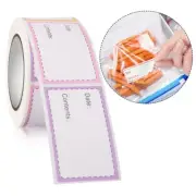 Food Storage Paper Sticker Labels 250 Rolls Organize Your Pantry Effortlessly