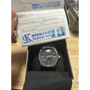 CK Calvin klein K22411 二手 男錶 石英錶 指針 電子錶手錶