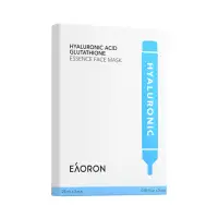 在飛比找momo購物網優惠-【Eaoron】澳容 玻尿酸穀光甘肽水光針面膜 25ml*5