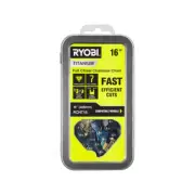 Ryobi RCHT16 - 16” Titanium Full Chisel Fast Cuts Chainsaw Chain *Brand New*