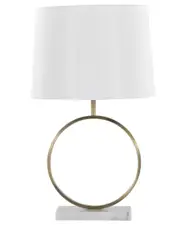 LumiSource Moon Contemporary Table Lamp