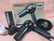 CONAIR Mini Blast 1600 FOLDING Travel Hair Dryer 2 Speed Dual Voltage Diffuser