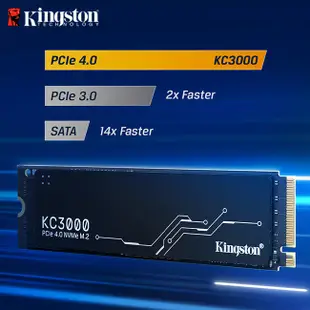 金士頓Kingston KC3000 1TB 1024GB PCIe 4.0 NVMe M.2 SSD固態硬碟 廠商直送