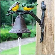 Cast Iron Hanging Doorbell Cast Iron Iron Golf Wall-Mounted Doorbell Coffee Shop Decoration Chimes
