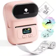 Label Printer - M110 Thermal Label Printer Barcode Label Maker Mini Bluetooth St