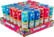 Topps Push Pop Candy, 24 X 15 Grams