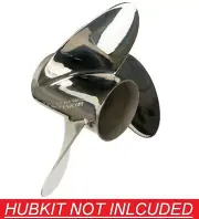 Phenom XHS 16 x 18.5 737518 Stainless Steel Propeller Johnson 200HP & 225HP