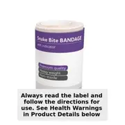 AeroForm Snake Bite Bandage with Indicator 10cm x 10.5m