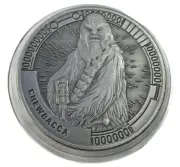 Chewbacca Star Wars 38mm Collectors Coin In Protective Capsule