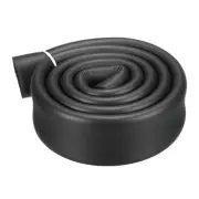 1" IDx3/16" Thick 3.3ft Black Foam Grip Wrap Closed Cell Foam Tube Non-slip