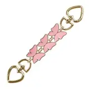 Women Butterfly shape Bag Chain Purse Strap Extender Replacement Purse Making