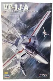 SEALED CONTENTS Hasegawa 1/48 Macross VF-1J/A Valkyrie Vermilion Squadron 65652