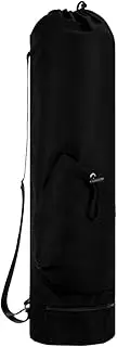 Yoga Mat Bag - Yoga Mat Storage Shoulder Bag | Travel Yoga Gym Bag with Drawstring | Women Men Travel Gym Yoga Mat Bag with Easy Access Zipper for Purses, Umbrellas, Mobile Phone
