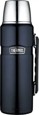Thermos Stainless King 1.2L Vacuum Insulated Flask Bottle Midnight Blue SK2010