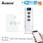 AUBESS Tuya Wifi Smart Wall Touch Sensor Switch LED Light Dimmer Switch Smart