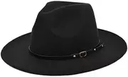 [JANeGWXRUuW] Classic Bowler Hat Bowler Hat Western Felt Jazz Hat for Outdoor