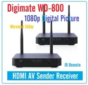 New Digimate WD-800 Wireless Digital HDMI AV Sender / Receiver Crystal Picture *